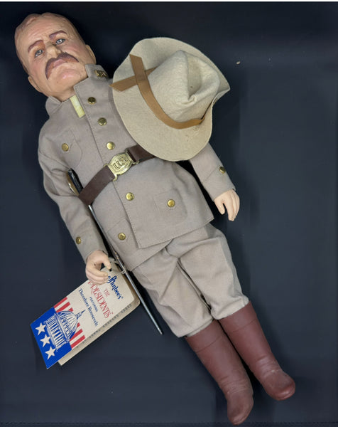 Own a Piece of History: Effanbee's Theodore Roosevelt Collectible Doll from The Presidents Collection!"