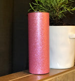 20oz SKINNY STRAIGHT GLITTER SUBLIMATION TUMBLER